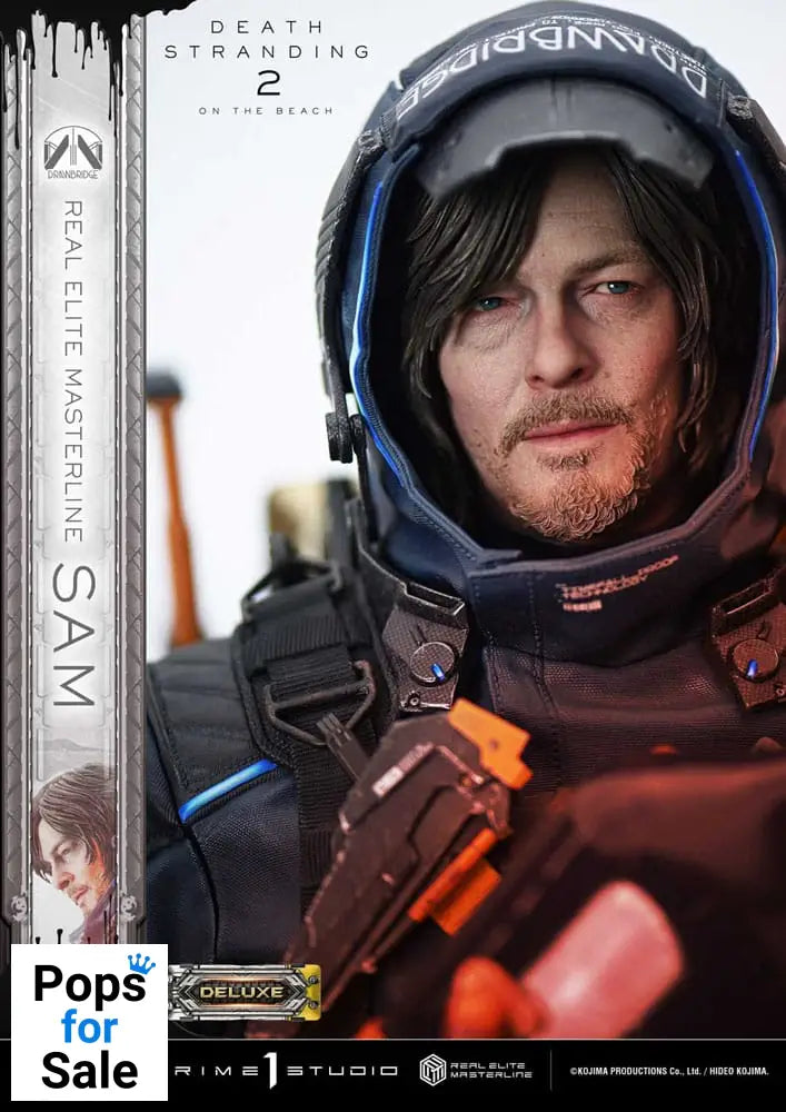 Death Stranding 2: On the Beach Real Elite Masterline Series Statue 1/3 Sam Deluxe Version 83 cm