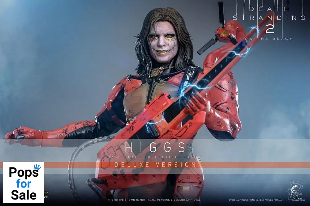 Death Stranding 2: On the Beach Videogame Masterpiece Action Figure 1/6 Higgs (Deluxe Version) 33 cm