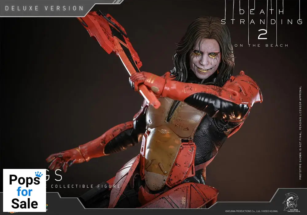 Death Stranding 2: On the Beach Videogame Masterpiece Action Figure 1/6 Higgs (Deluxe Version) 33 cm