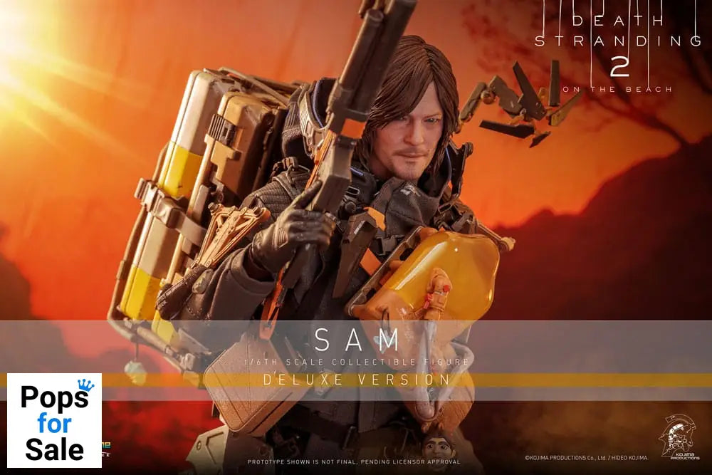 Death Stranding 2: On the Beach Videogame Masterpiece Action Figure 1/6 Sam (Deluxe Version) 31 cm