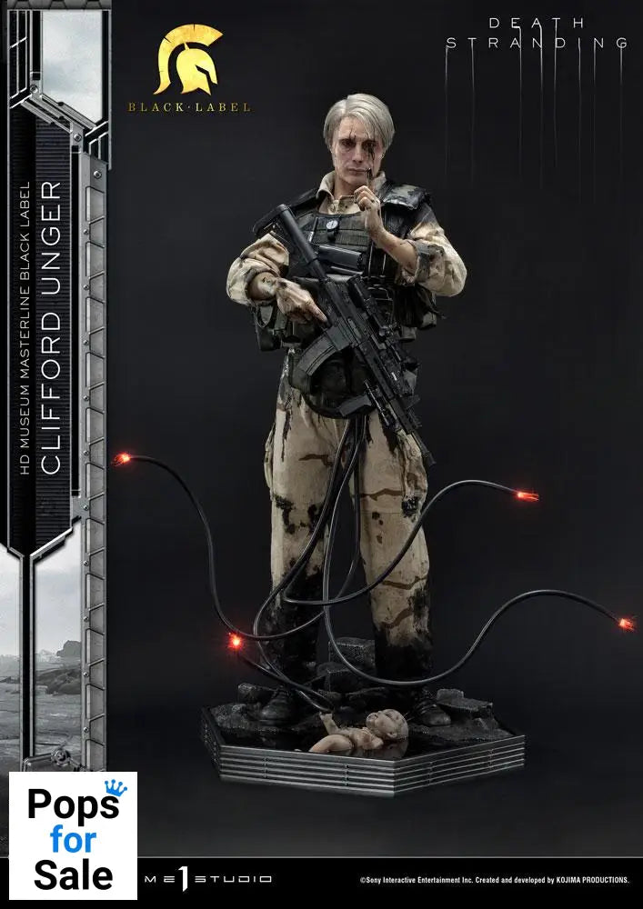 Death Stranding Statue 1/2 Clifford Unger Black Label 103 cm Statues
