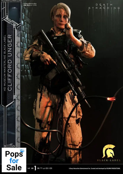 Death Stranding Statue 1/2 Clifford Unger Black Label 103 cm