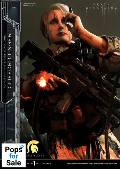 Death Stranding Statue 1/2 Clifford Unger Black Label 103 cm Statues