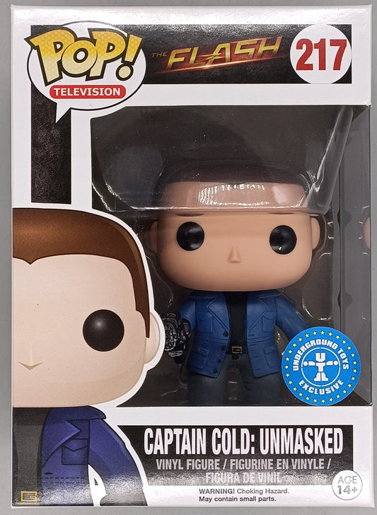 #217 Captain Cold: Unmasked - DC The Flash Funko POP