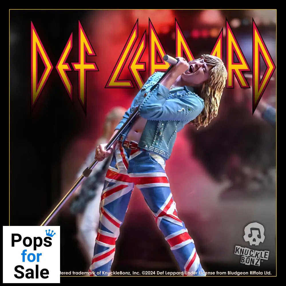 Def Leppard Rock Iconz Statue Joe Elliott 24 cm