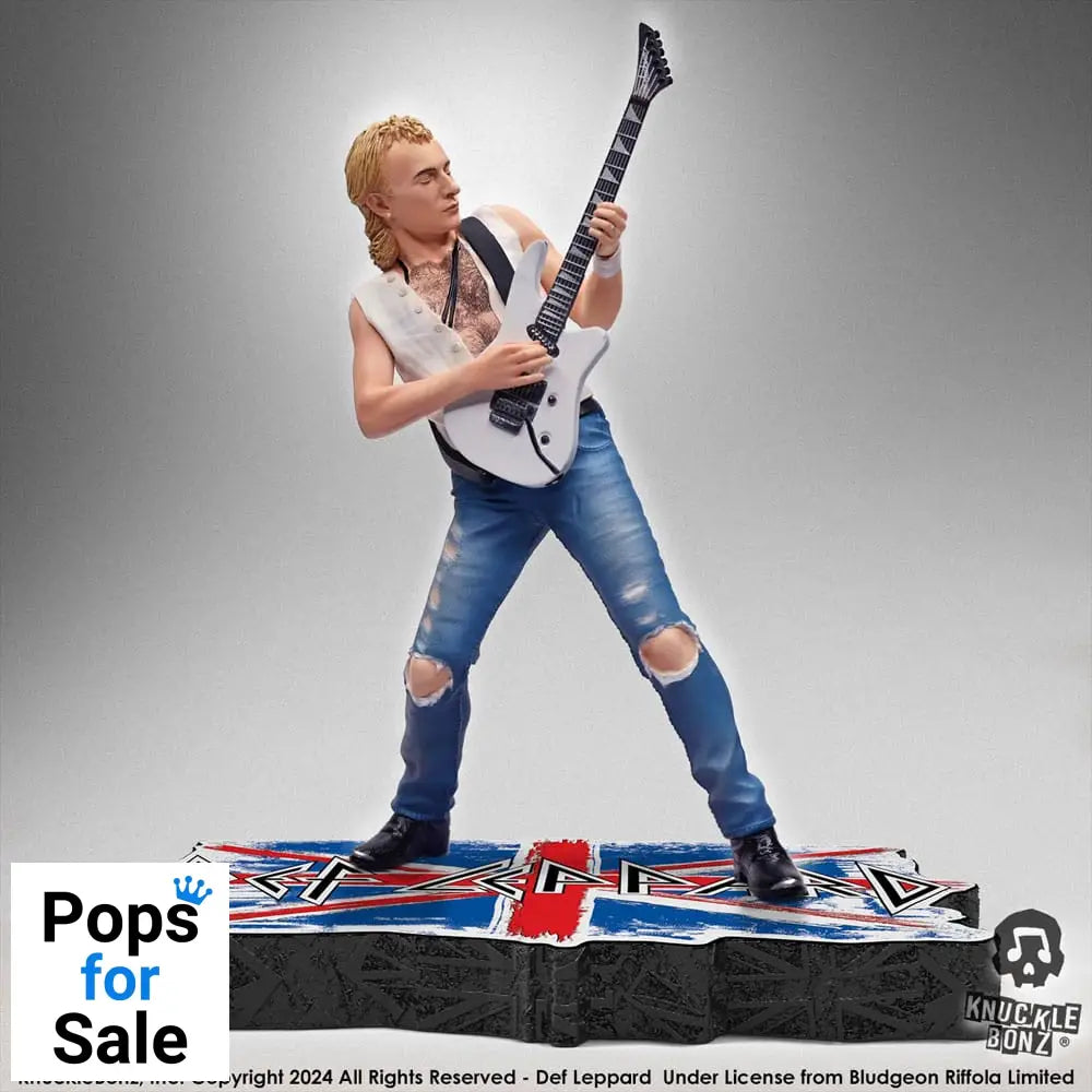 Def Leppard Rock Iconz Statue Phil Collen 24 cm