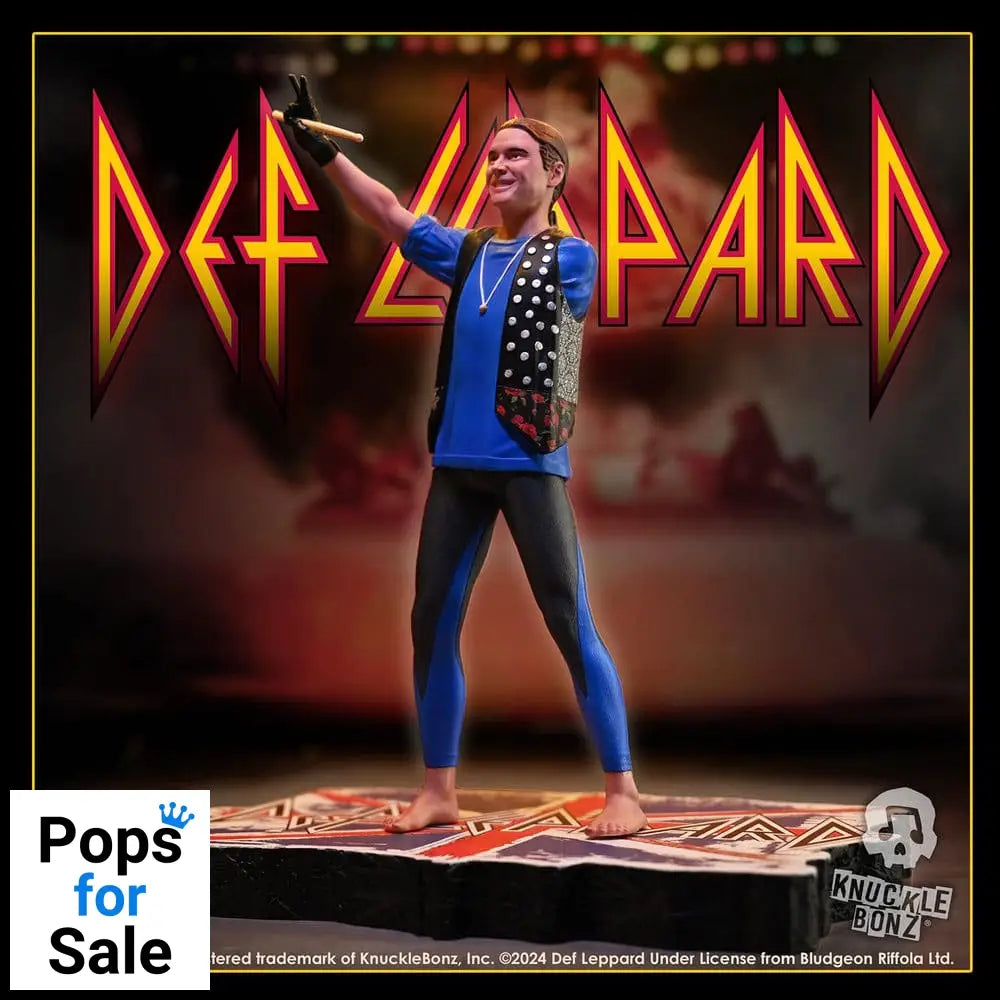 Def Leppard Rock Iconz Statue Rick Allen 24 cm