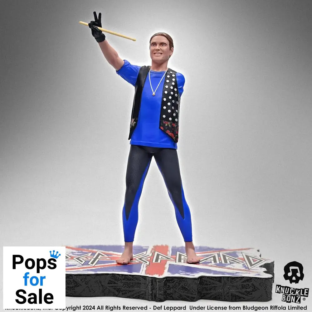 Def Leppard Rock Iconz Statue Rick Allen 24 cm