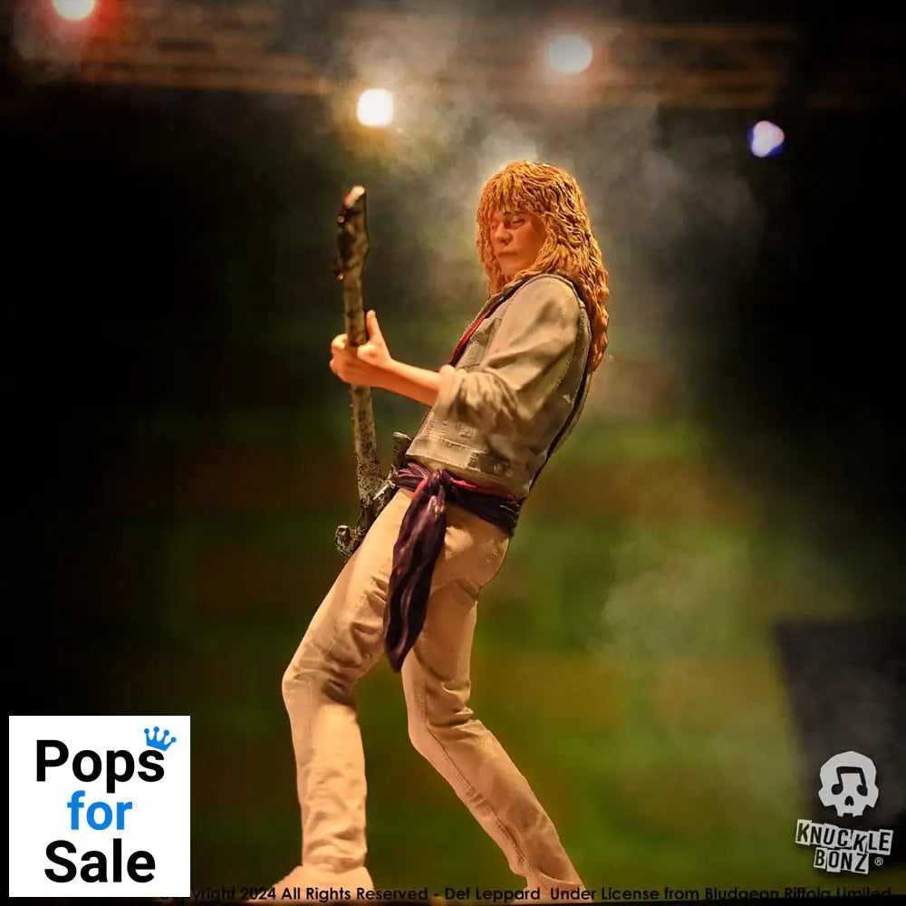 Def Leppard Rock Iconz Statue Rick Savage 24 cm