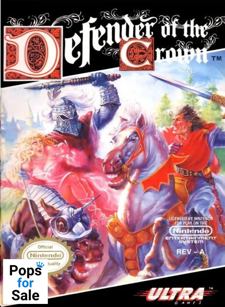 Defender of the Crown for the Nintendo Entertainment System (NES) - [Just Cartridge]