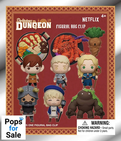 Delicious in Dungeon PVC Bag Clips Series 1 Display (24)