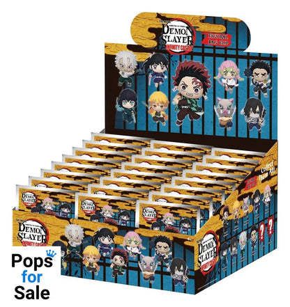 Demon Slayer 3D Foam Bag Clips Infinity Castle Serie 1 Display (24)