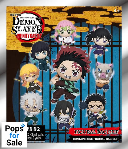 Demon Slayer 3D Foam Bag Clips Infinity Castle Serie 1 Display (24)