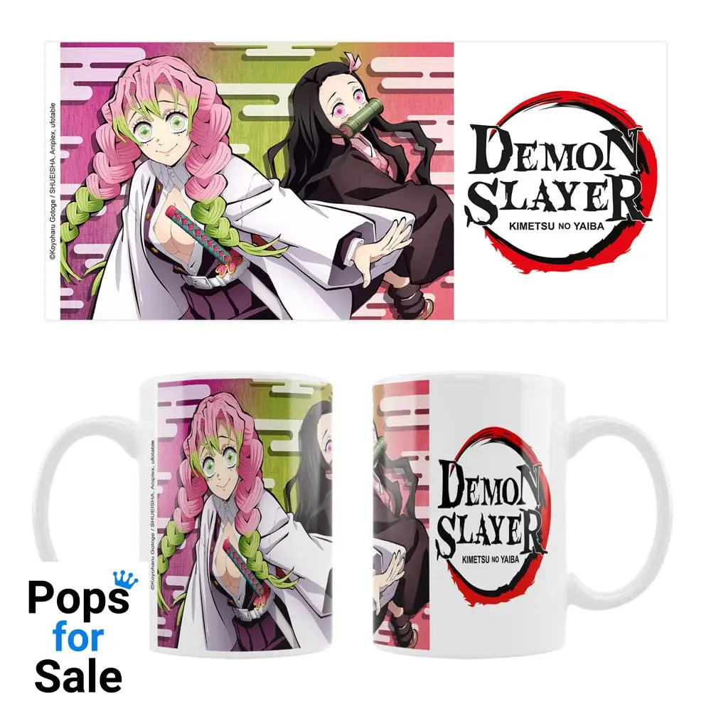 Demon Slayer Ceramic Mug Mitsuri & Nezuko Cups & Mugs