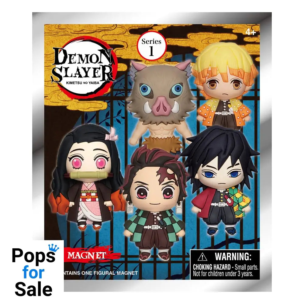 Demon Slayer: Kimetsu no Yaiba 3D 3D Magnets Series 1 Display (12)