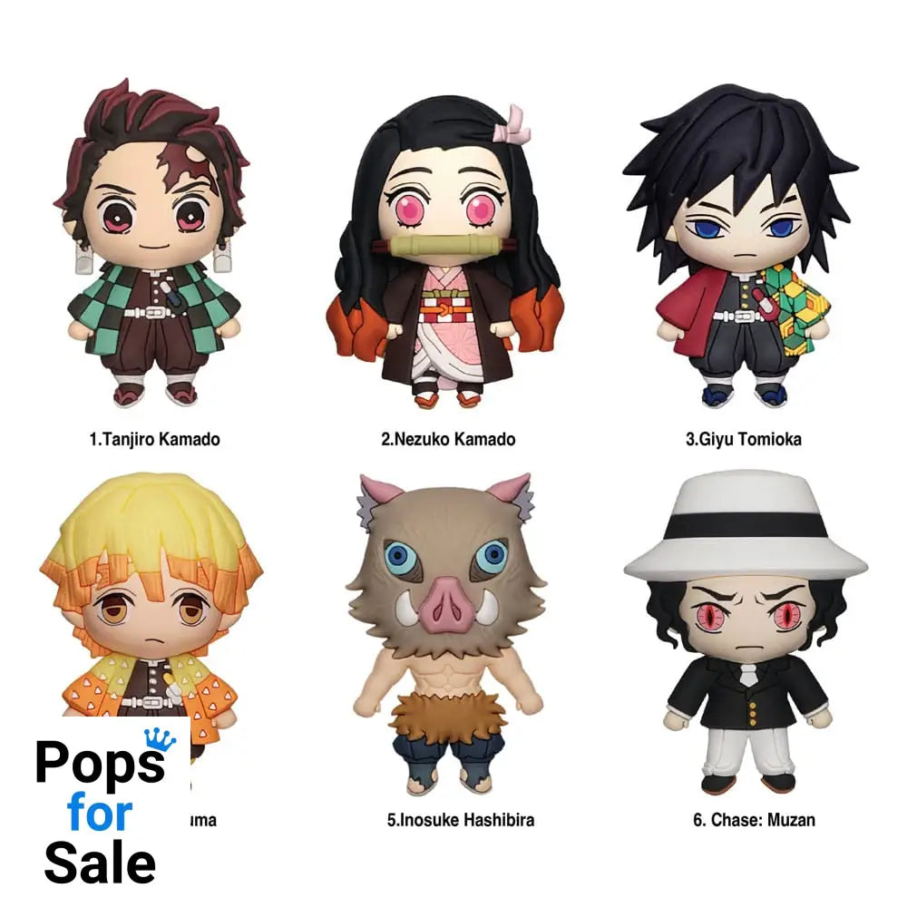 Demon Slayer: Kimetsu no Yaiba 3D 3D Magnets Series 1 Display (12) Magnets