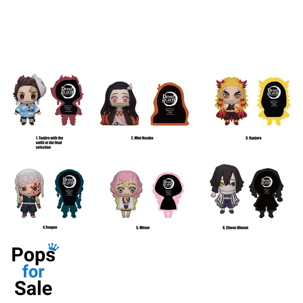 Demon Slayer: Kimetsu no Yaiba 3D Magnets Series 2 Display (12)