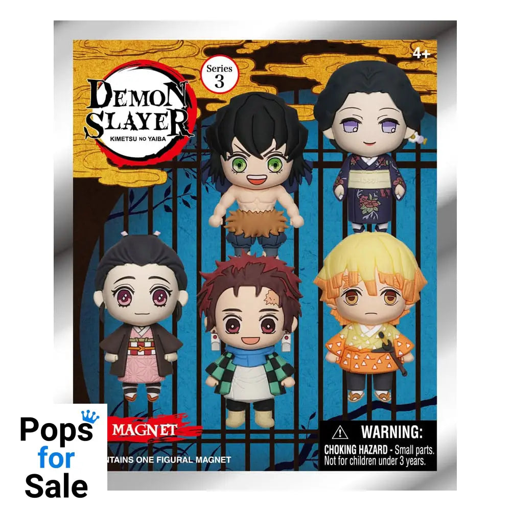 Demon Slayer: Kimetsu no Yaiba 3D Magnets Series 3 Display (12)