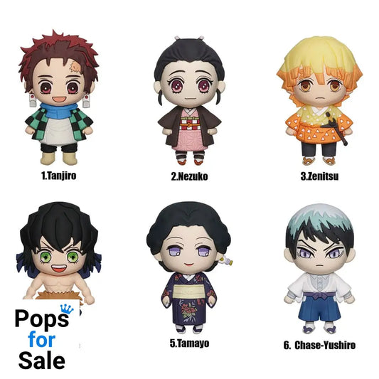 Demon Slayer: Kimetsu no Yaiba 3D Magnets Series 3 Display (12)