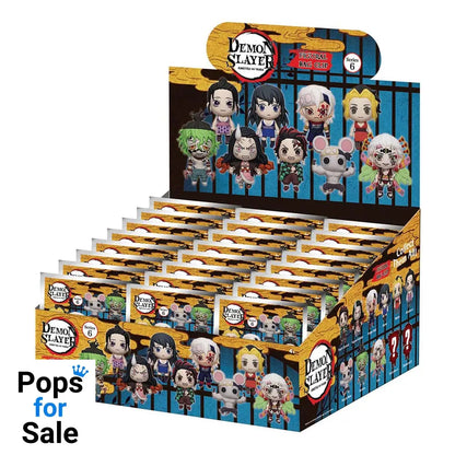 Demon Slayer: Kimetsu no Yaiba 3D PVC Bag Clips Series 6 Display (24)