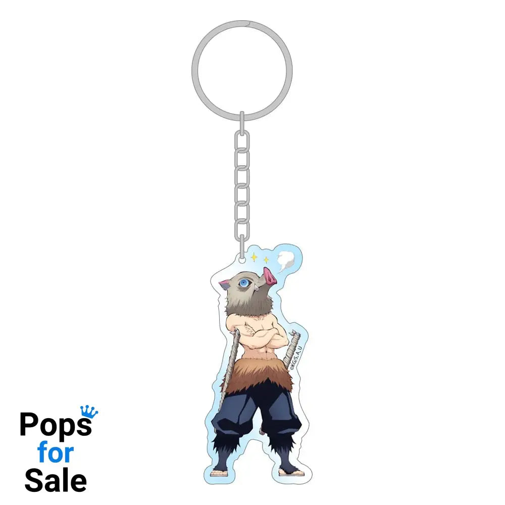 Demon Slayer: Kimetsu no Yaiba Acrylic Keychain Inosuke Holographic 8 cm
