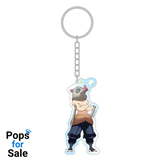 Demon Slayer: Kimetsu no Yaiba Acrylic Keychain Inosuke Holographic 8 cm Keyrings