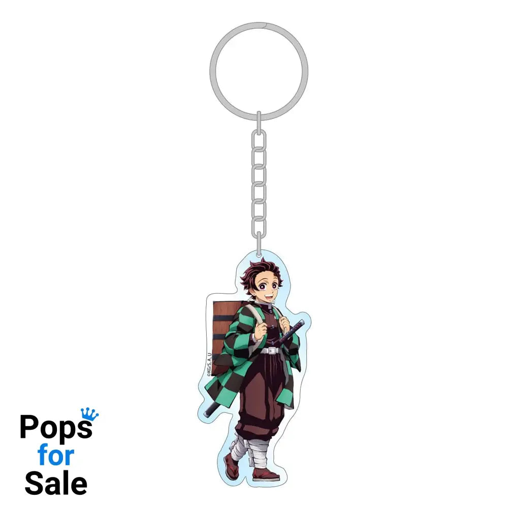 Demon Slayer: Kimetsu no Yaiba Acrylic Keychain Tanjiro Holographic 8 cm