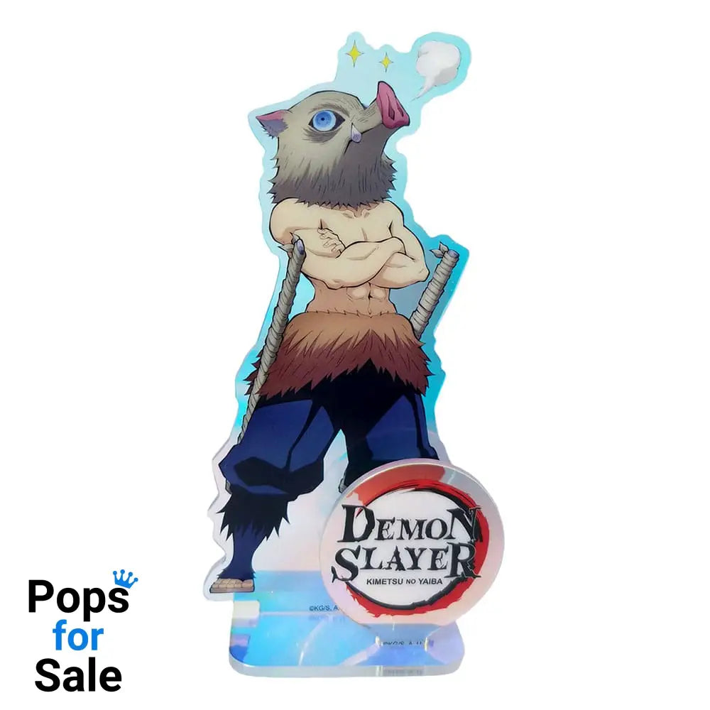 Demon Slayer: Kimetsu no Yaiba Acrylic Stand Inosuke Holographic 16 cm