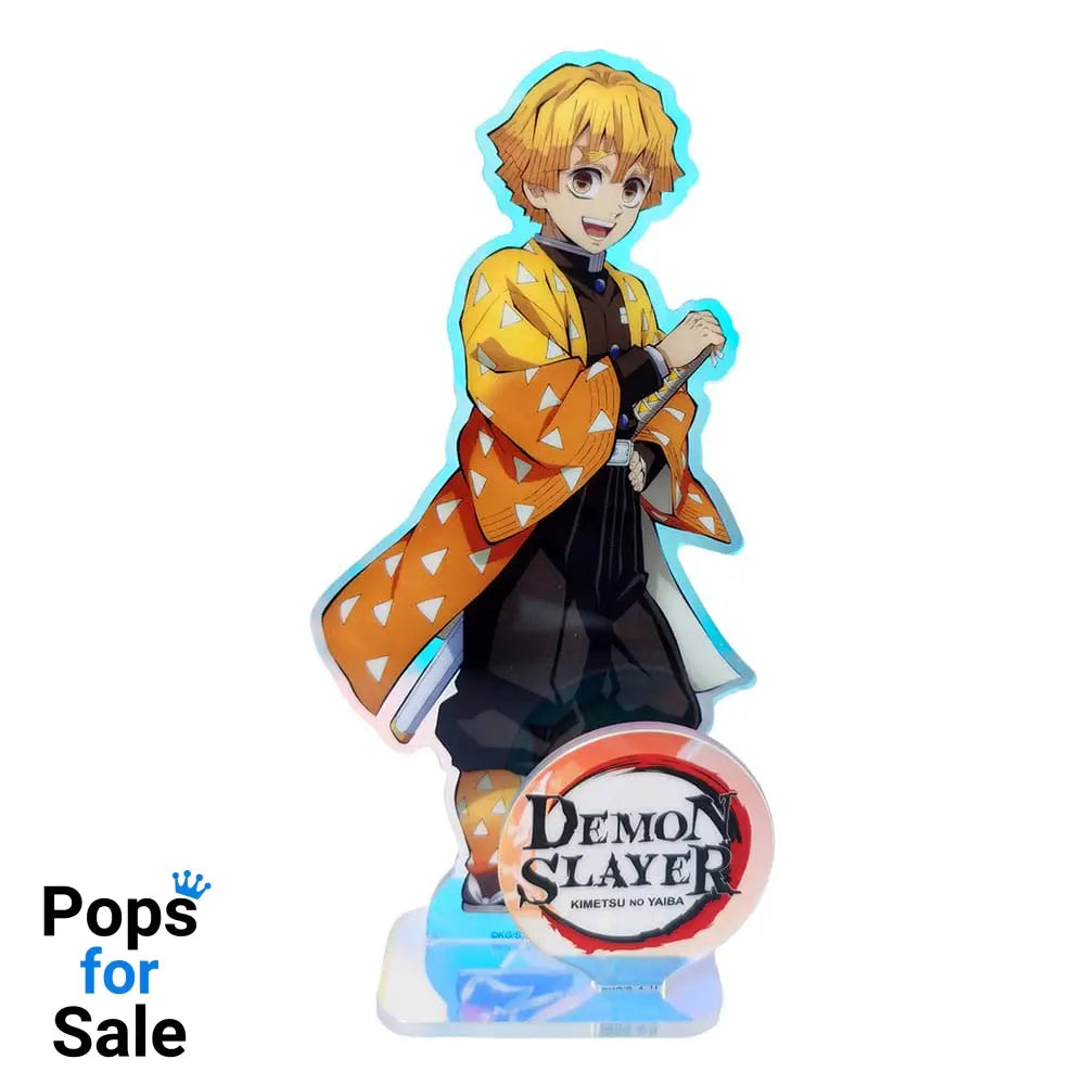 Demon Slayer: Kimetsu no Yaiba Acrylic Stand Zenitsu Holographic 15 cm Mini-figures