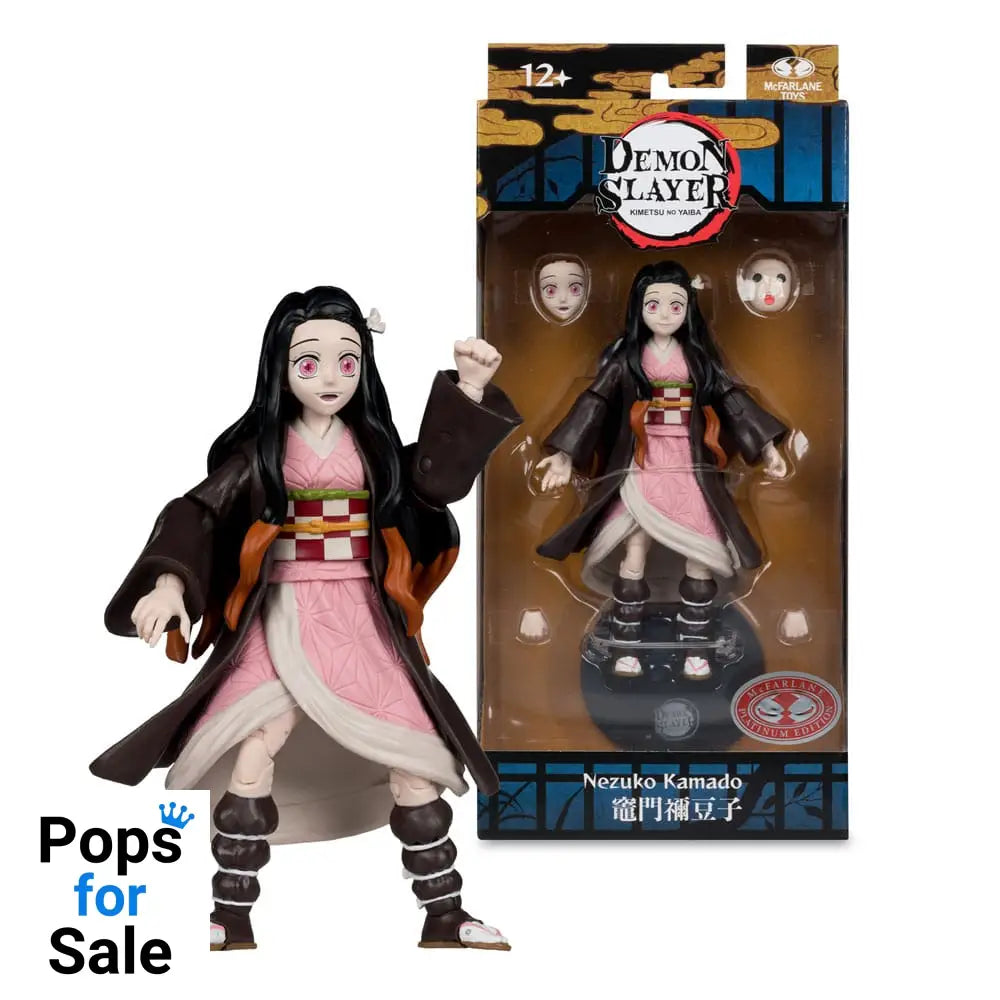 Demon Slayer: Kimetsu no Yaiba Action Figure Nezuko Kamado Platinum Edition 14 cm