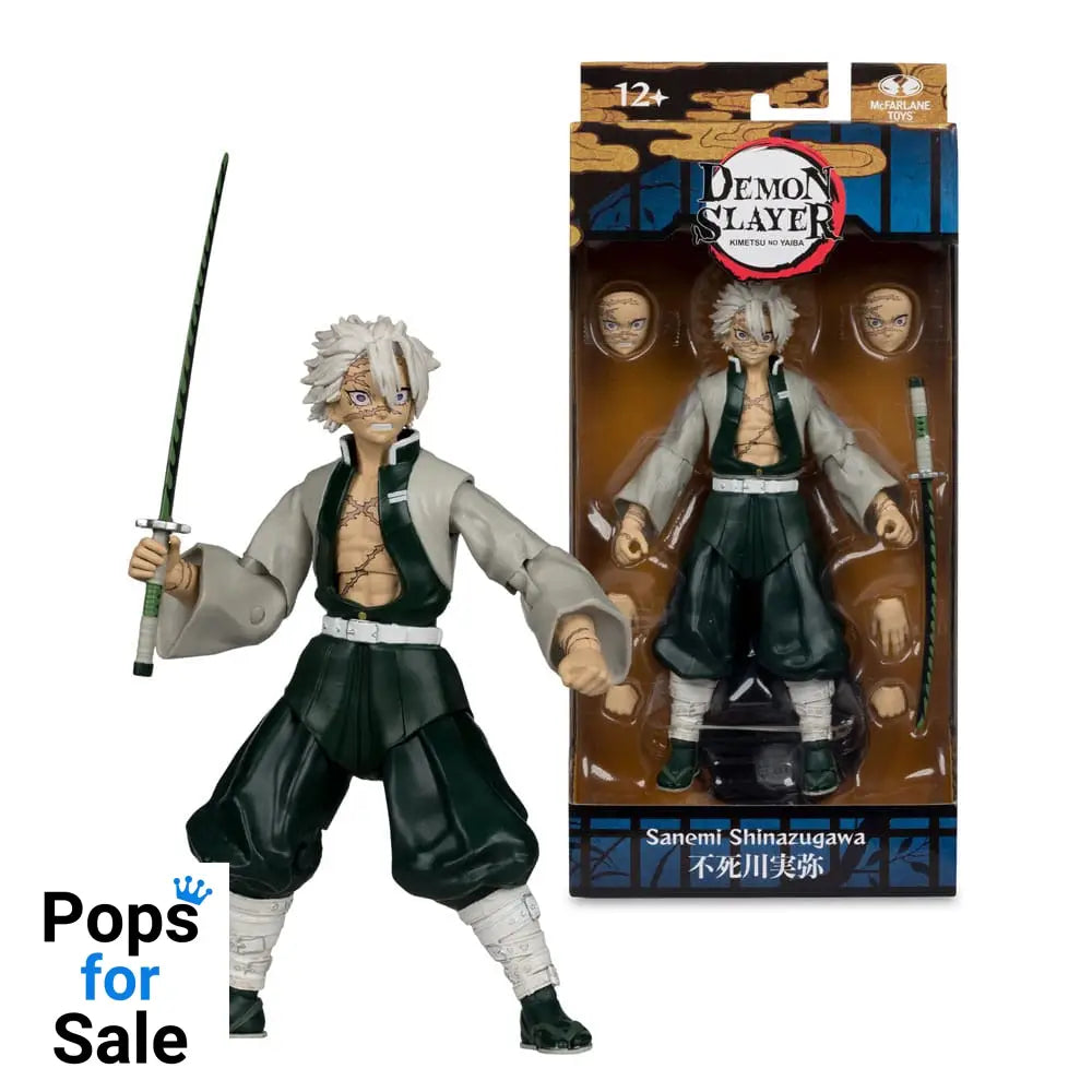 Demon Slayer: Kimetsu no Yaiba Action Figure Sanemi Shinazugawa 17 cm Action figures