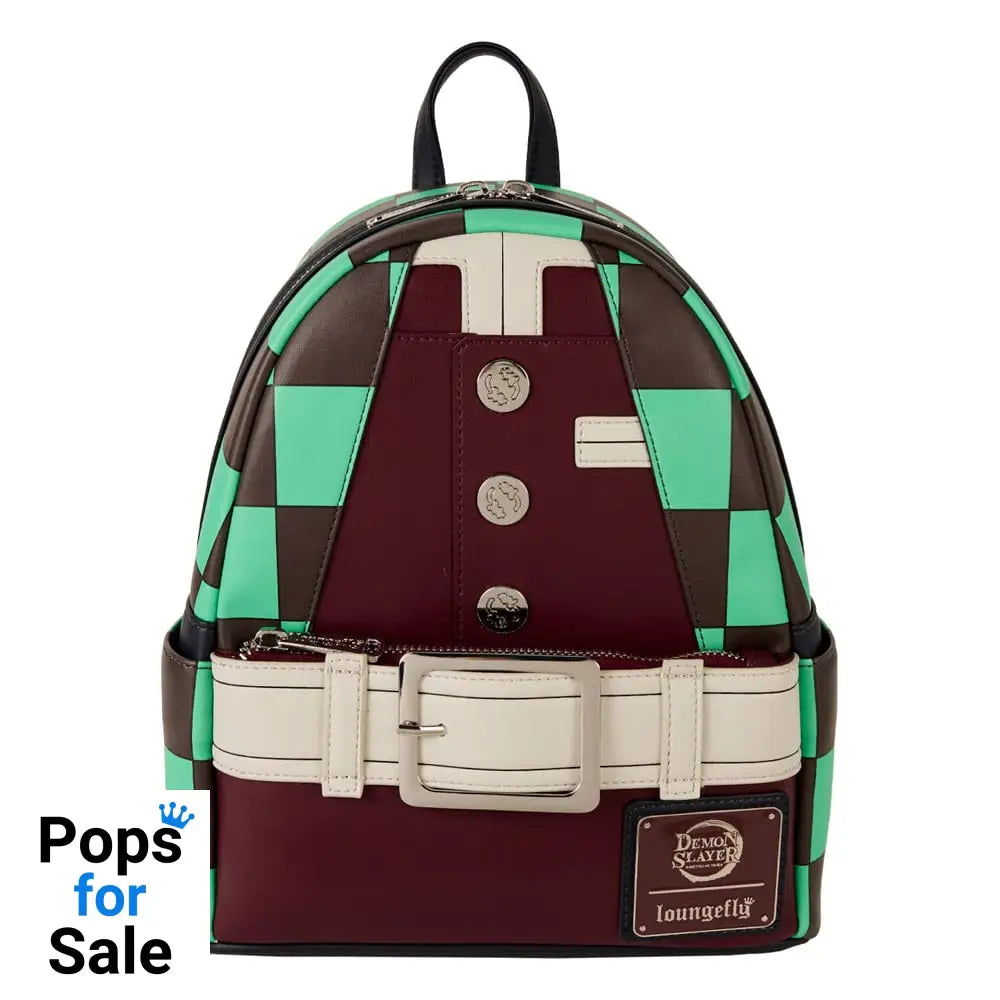 Demon Slayer: Kimetsu no Yaiba by Loungefly Mini Backpack Tanjiro Kamado Cosplay Bags