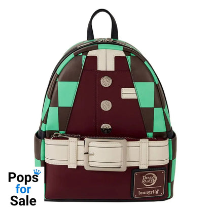 Demon Slayer: Kimetsu no Yaiba by Loungefly Mini Backpack Tanjiro Kamado Cosplay Bags