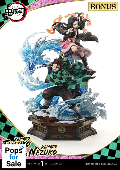 Demon Slayer: Kimetsu no Yaiba Concept Masterline Series Statue 1/6 Nezuko & Tanjiro Ultimate Bonus Ver. 56 cm Statues