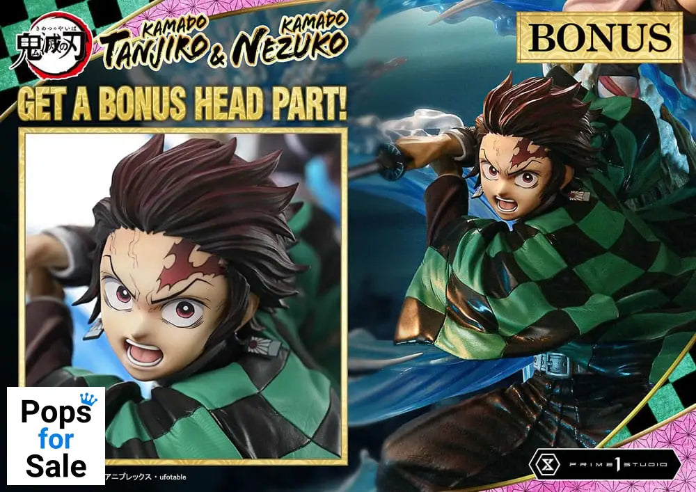 Demon Slayer: Kimetsu no Yaiba Concept Masterline Series Statue 1/6 Nezuko & Tanjiro Ultimate Bonus Ver. 56 cm