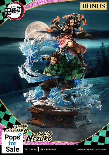 Demon Slayer: Kimetsu no Yaiba Concept Masterline Series Statue 1/6 Nezuko & Tanjiro Ultimate Bonus Ver. 56 cm