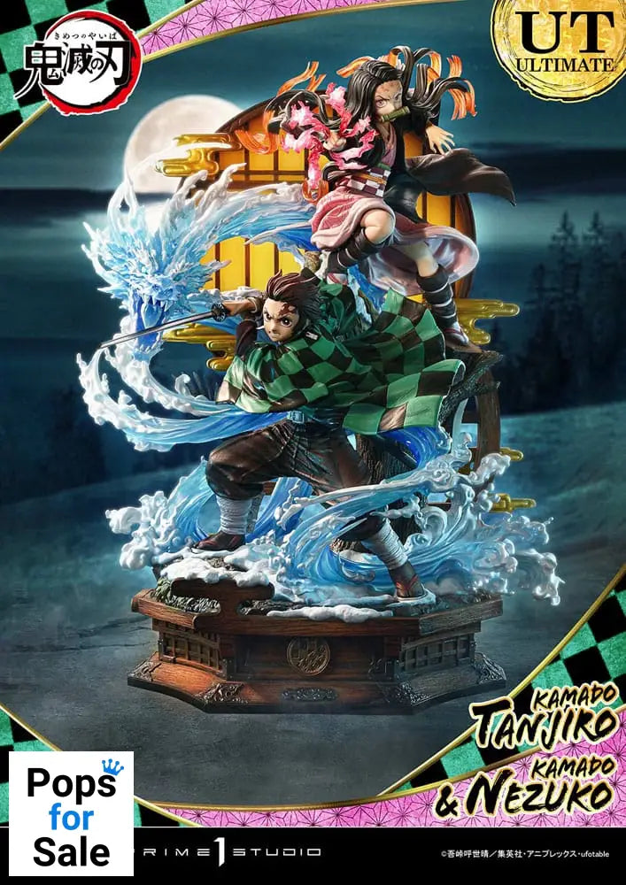 Demon Slayer: Kimetsu no Yaiba Concept Masterline Series Statue 1/6 Nezuko & Tanjiro Ultimate Ver. 56 cm
