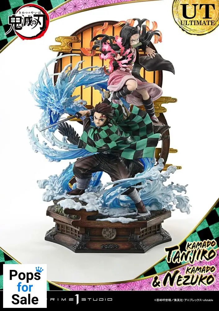 Demon Slayer: Kimetsu no Yaiba Concept Masterline Series Statue 1/6 Nezuko & Tanjiro Ultimate Ver. 56 cm Statues