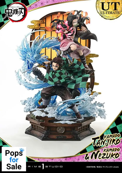 Demon Slayer: Kimetsu no Yaiba Concept Masterline Series Statue 1/6 Nezuko & Tanjiro Ultimate Ver. 56 cm