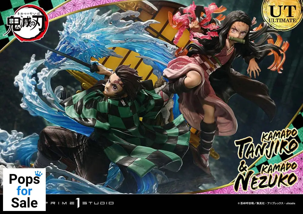Demon Slayer: Kimetsu no Yaiba Concept Masterline Series Statue 1/6 Nezuko & Tanjiro Ultimate Ver. 56 cm