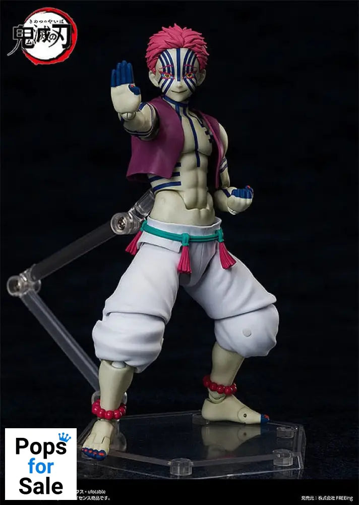 Demon Slayer: Kimetsu no Yaiba Figma Action Figure Akaza 15 cm