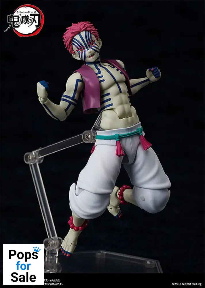 Demon Slayer: Kimetsu no Yaiba Figma Action Figure Akaza 15 cm