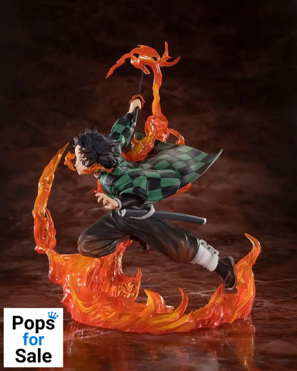 Demon Slayer: Kimetsu no Yaiba FiguartsZERO PVC Statue Kamado Tanjiro (Kyojuro Rengoku’s Sword Guard Ver.) 19 cm Action