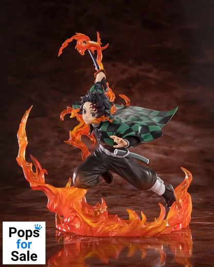 Demon Slayer: Kimetsu no Yaiba FiguartsZERO PVC Statue Kamado Tanjiro (Kyojuro Rengoku's Sword Guard Ver.) 19 cm
