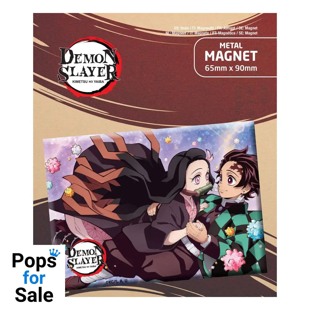 Demon Slayer: Kimetsu no Yaiba Fridge Magnet Tanjiro & Nezuko Magnets