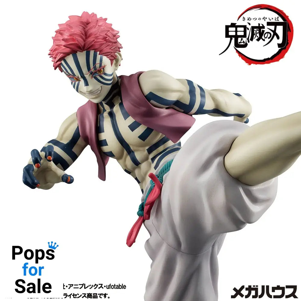Demon Slayer Kimetsu no Yaiba G.E.M. PVC Statue Upper Three Akaza 19 cm Statues