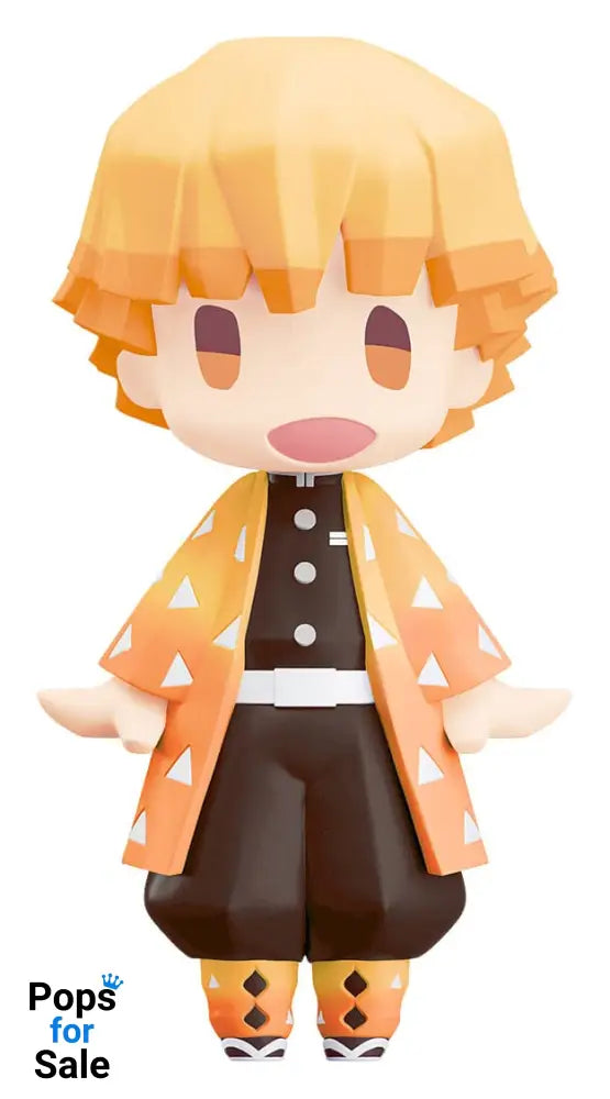 Demon Slayer: Kimetsu no Yaiba HELLO! GOOD SMILE Action Figure Zenitsu Agatsuma 10 cm