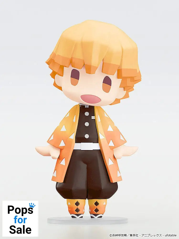 Demon Slayer: Kimetsu no Yaiba HELLO! GOOD SMILE Action Figure Zenitsu Agatsuma 10 cm