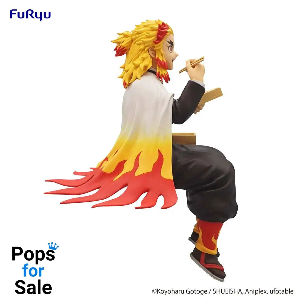 Demon Slayer: Kimetsu no Yaiba Noodle Stopper PVC Statue Rengoku Kyojuro 14 cm Statues