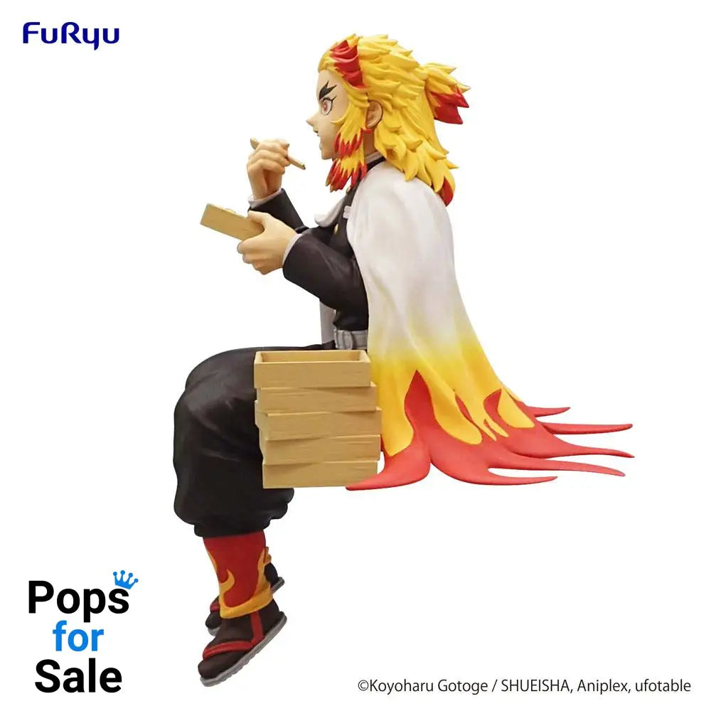 Demon Slayer: Kimetsu no Yaiba Noodle Stopper PVC Statue Rengoku Kyojuro 14 cm